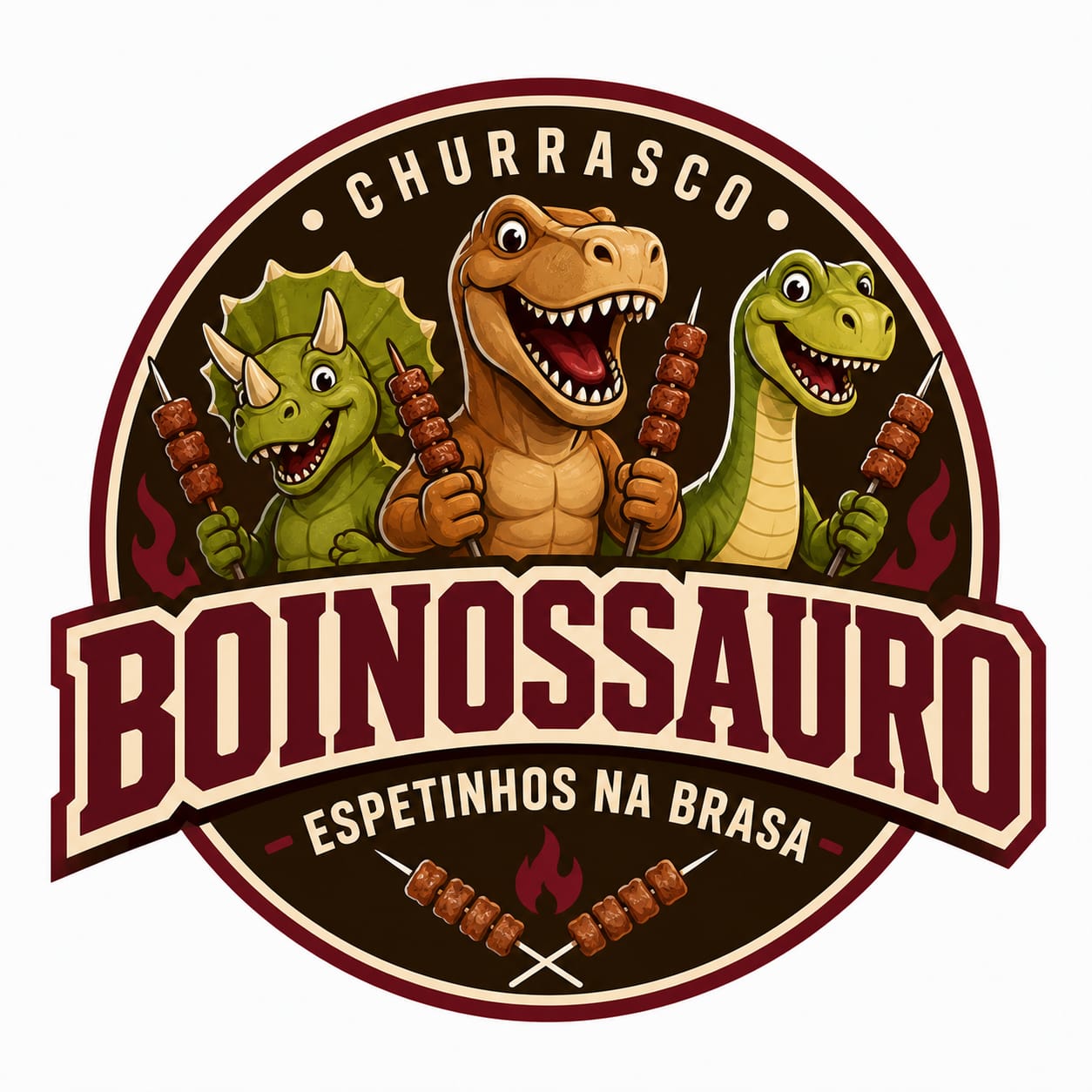 Boinossauro Espetinho do Machado