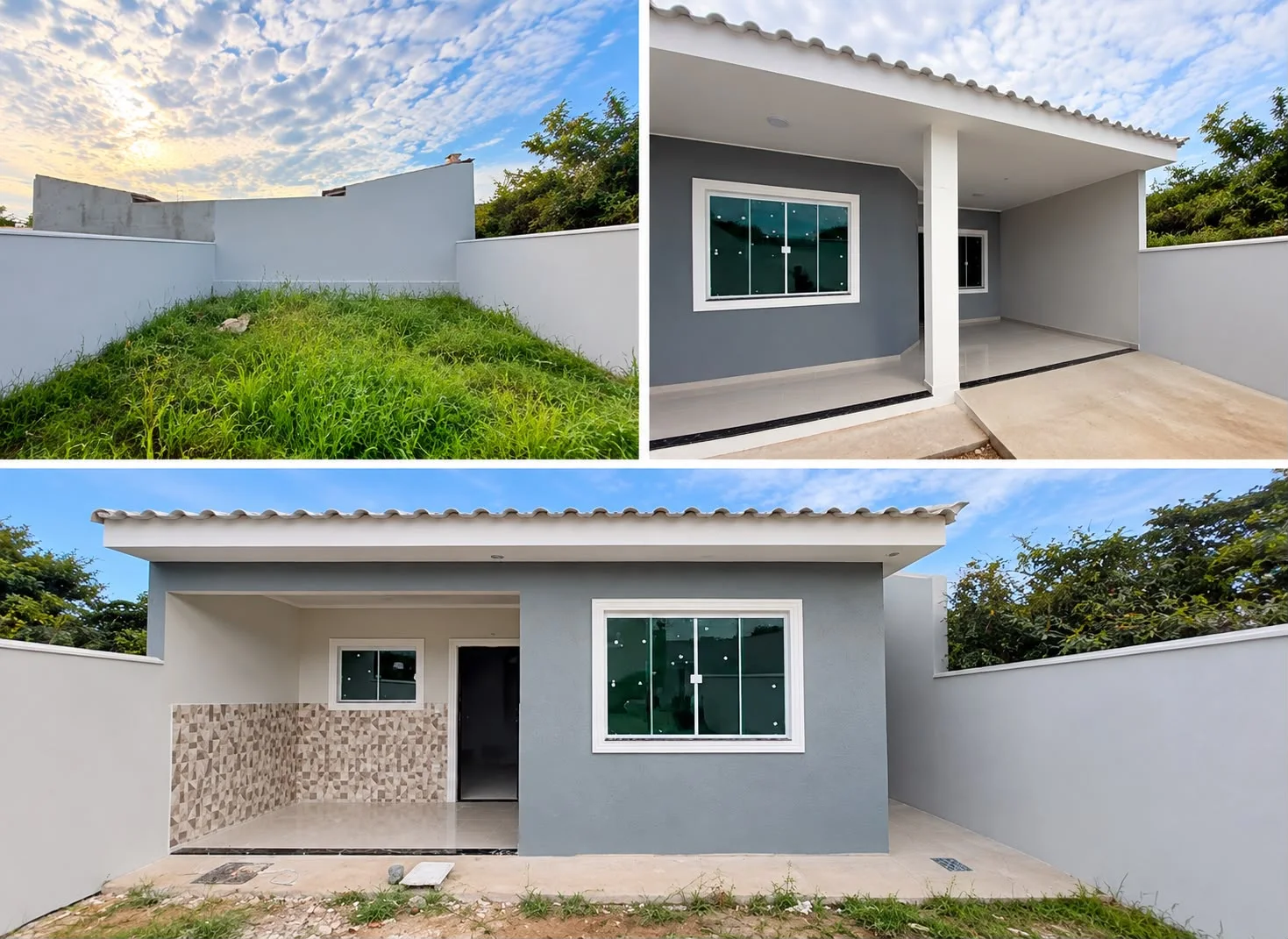 CASA COM ACABAMENTO DE ALTO PADRÃO - R$ 280.000