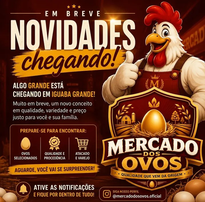 Inauguração em Breve